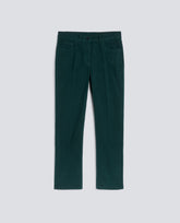 PANTALONE IN FUSTAGNO STRETCH-VERDE INGLESE-BRITISH RACING GREEN-VERDE INGLES-ENGLISCHES GRUN-VERT ANGLAIS